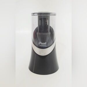 Westcott iPoint Evolution Pencil Sharpener - Black/Silver used condition